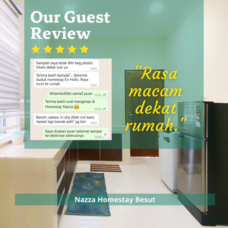 Nazza Homestay Besut With Swimming Pool Kampung Raja Экстерьер фото