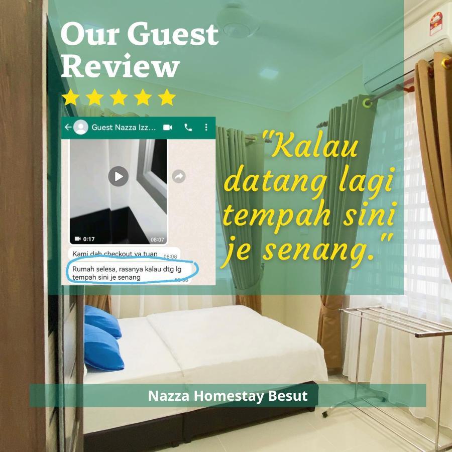 Nazza Homestay Besut With Swimming Pool Kampung Raja Экстерьер фото