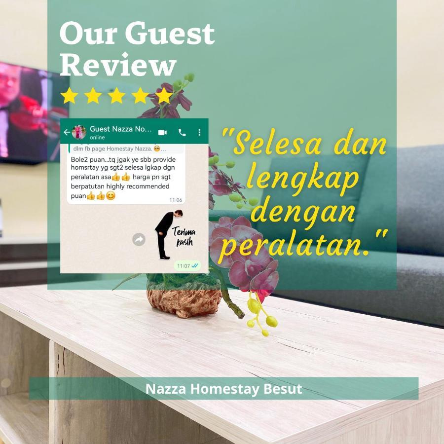 Nazza Homestay Besut With Swimming Pool Kampung Raja Экстерьер фото